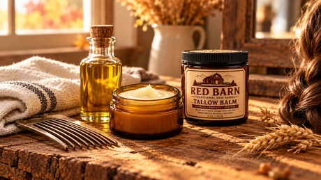 A Simple Tallow Hair & Scalp Treatment for Dry Fall Weather