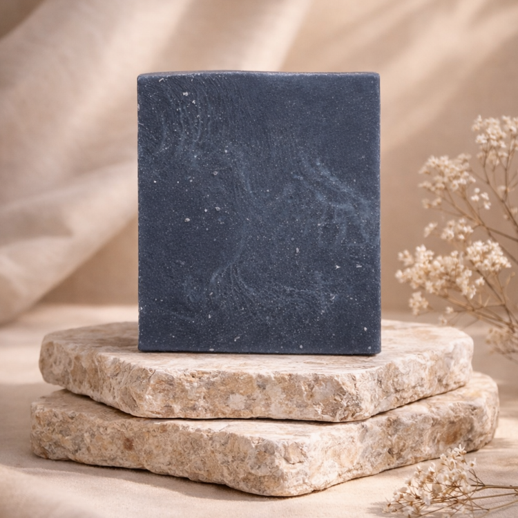 Activated Charcoal and Sea Salt Soap 