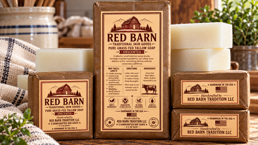 Tallow Soap vs. Commercial Soap: What’s the Difference?