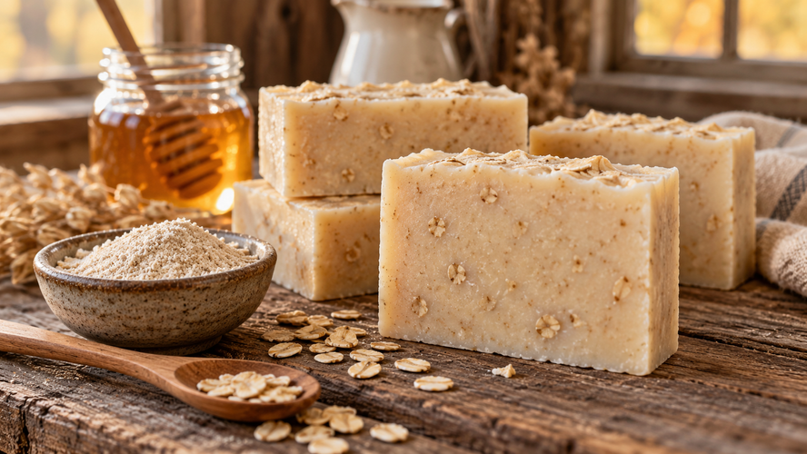 Why Oatmeal Is a Classic Ingredient in Handmade Soap