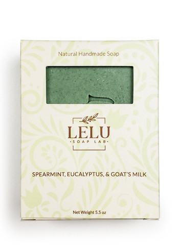 Naturally Scented Handmade Eucalyptus Soap with Goat's Milk