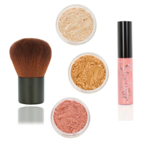 Fair To Medium Mineral Makeup Starter Kit Sterling Minerals