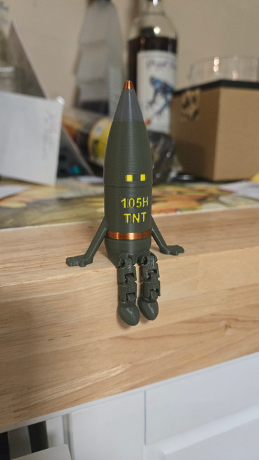 105mm Artillery Shell Buddy
