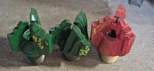 4 3/4 Three Wing Carbide Drag Bit Water Well Geothermal