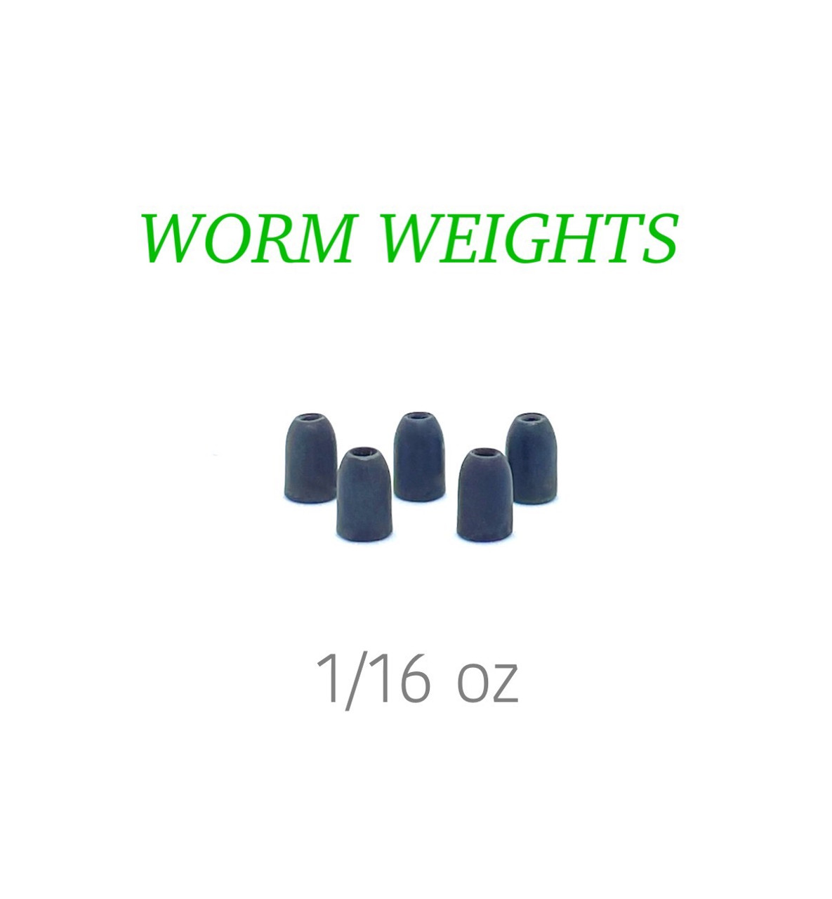 Tungsten Worm Weights