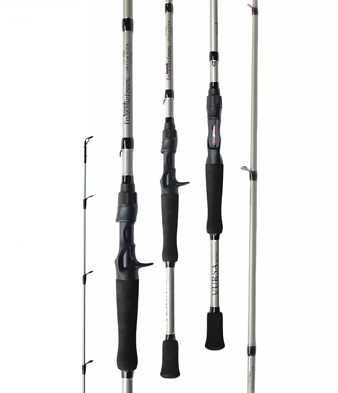 Fitzgerald Vursa Series 76 Medium Heavy Action Spinning Fishing Rod, Size: VS76MHS - Spinning