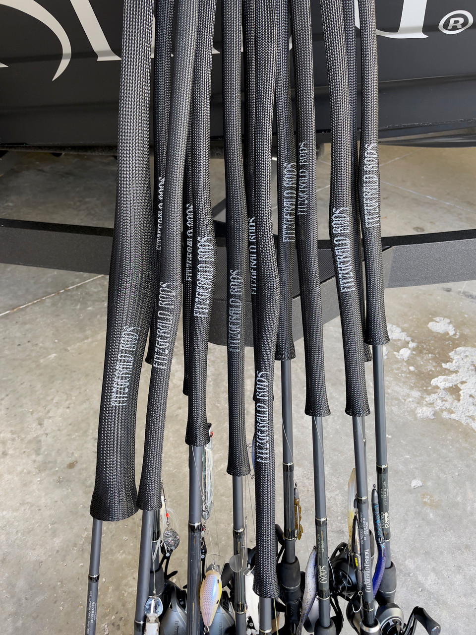fishing rod holder sleeves Milageto Boat Insert Lining Black and Cap Gasket Liner Inner Sleeve for Canoe Boat Marine Kayak Fishing Pole Holder, 30 Degrees : Sports & Outdoors EVOLV Fishing Rod Sleeve bags are the perfect addition to any boat FishUSA Casting Neoprene Rod Sleeve