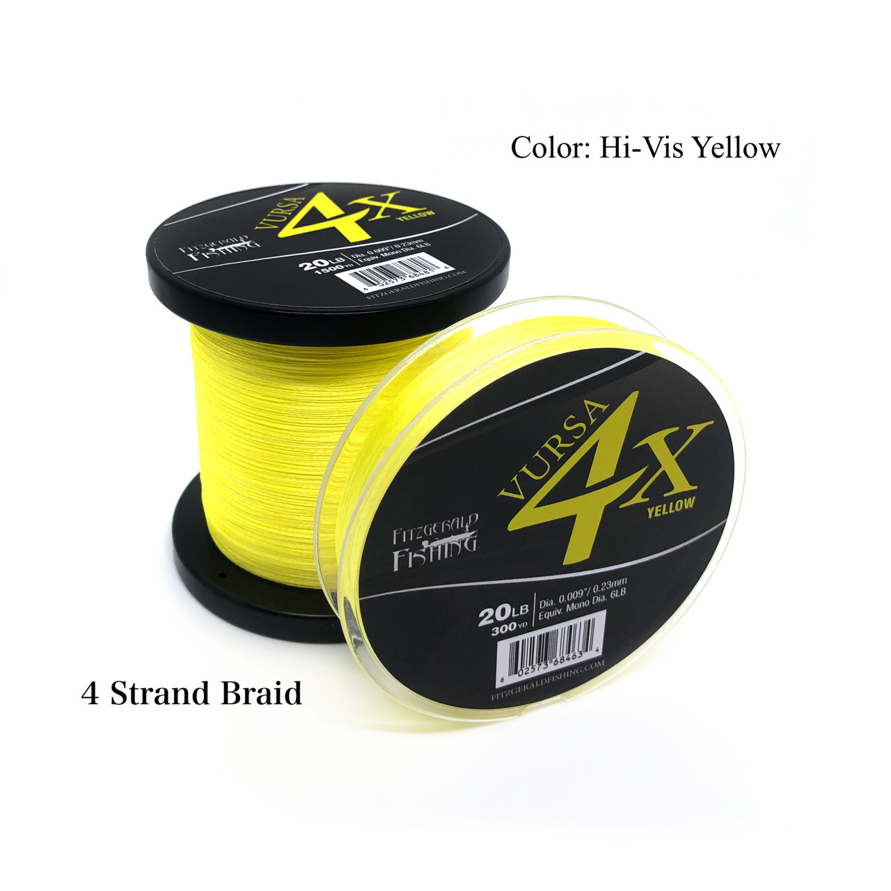 Fitzgerald Fishing Vursa 4X Braided Line