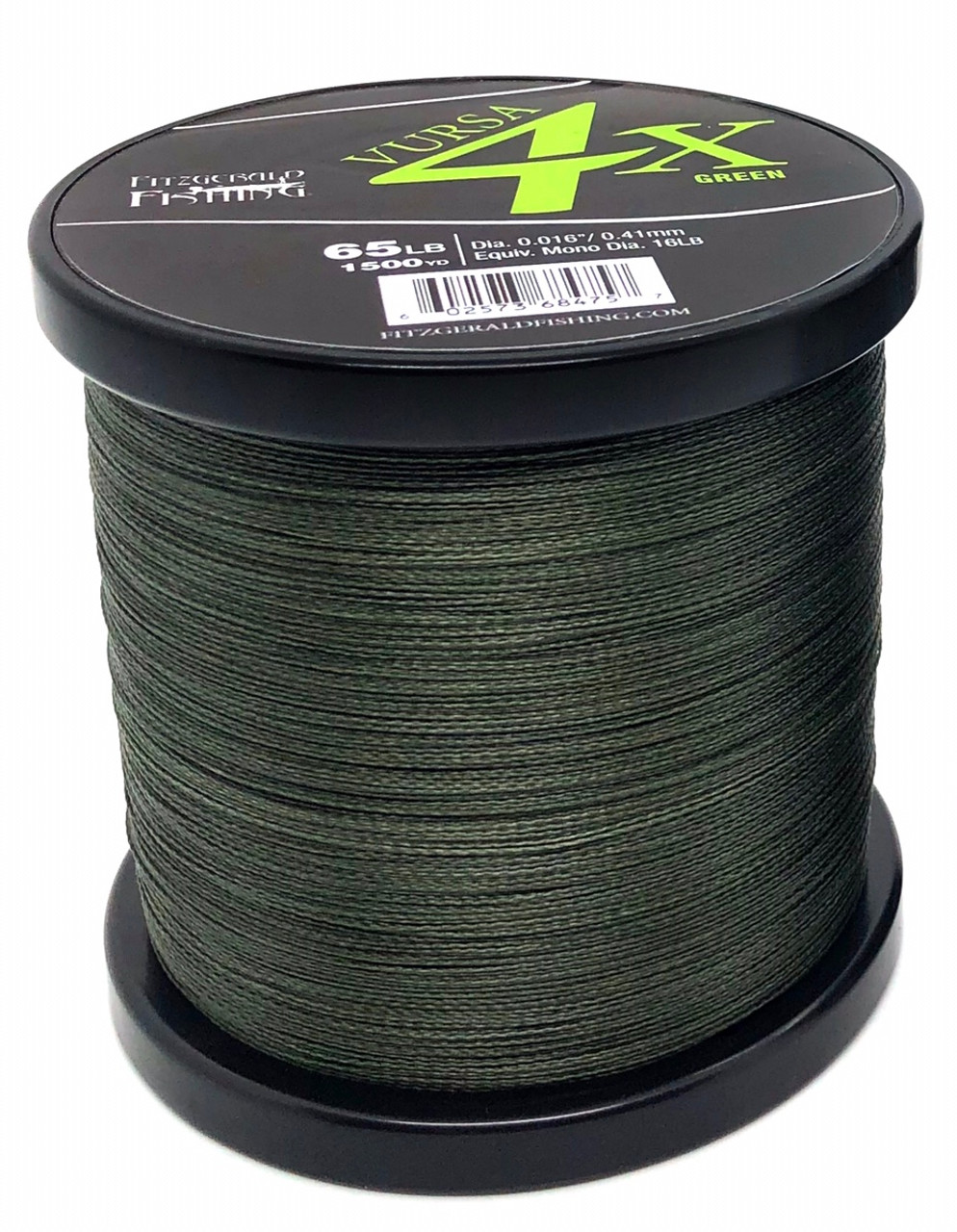 Vursa Braid Spinning 20 lb Stealth Green 