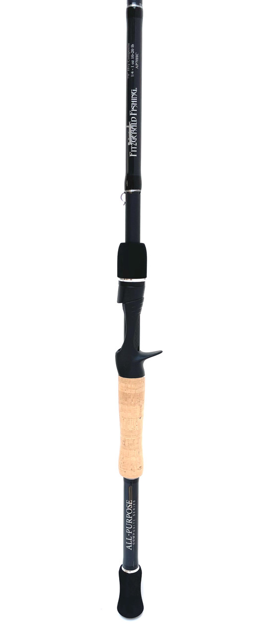 Fitzgerald Fishing All Purpose Composite Series Rods Heavy Composite Black 7ft0in AP70HC