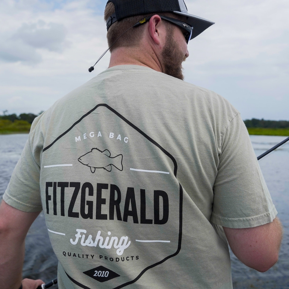Fitzgerald Fishing Mega Bag Tee – Premium Angler Shirt