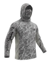 Camo Hooded Mask Performance Shirts