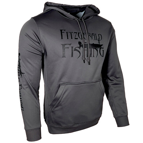 Fitzgerald Fishing Hoodie Charcoal Grey