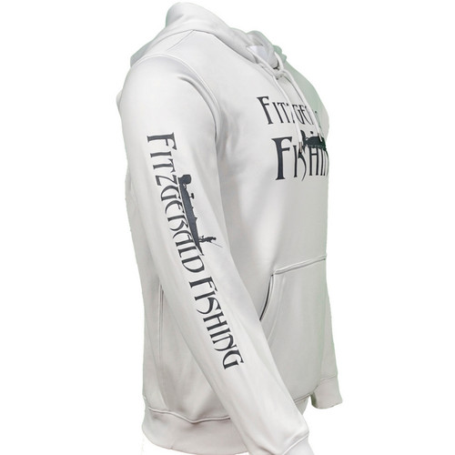 Fitzgerald Fishing Hoodie Silver