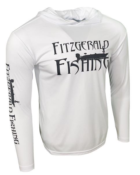 Fitzgerald Performance Shirt W/Hoodie White