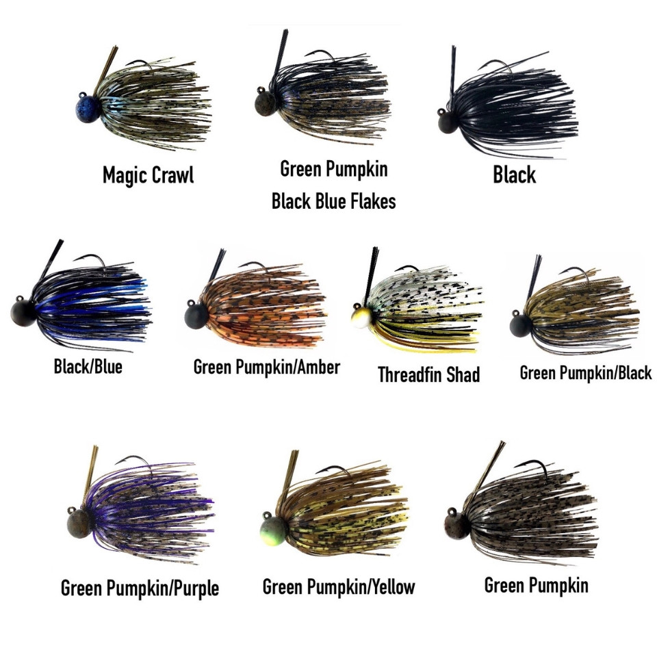 Thrift Tungsten Micro Jig – Finesse Bass Jig | Fitzgerald Fishing