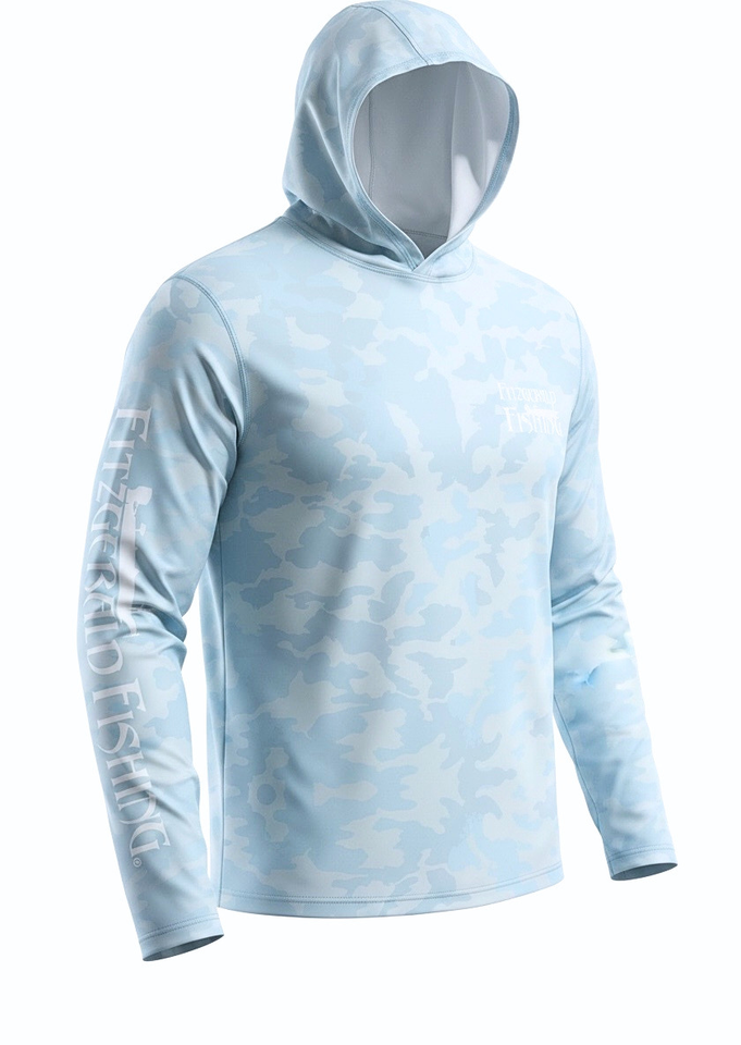 Camo Hooded Performance Shirts 