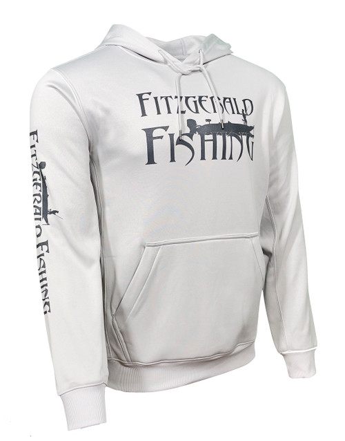 Fitzgerald Fishing Hoodie Silver