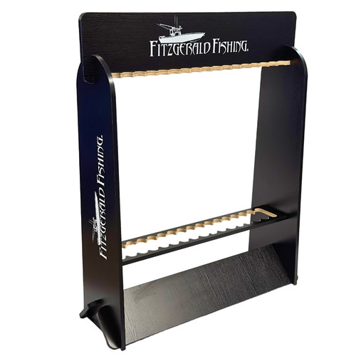Fitzgerald Rod Rack 34  Store Up to 34 Rods Safely