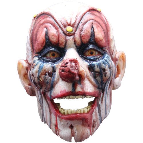 Silicone Zombie Klown Skull Skin Silicone Zombie Klown Skull Skin