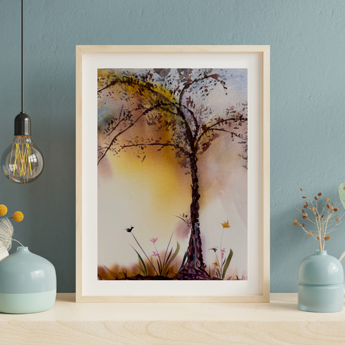 Tranquility Circle  Low Price Print Offer