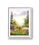 Misty Mountain Watercolor Print – Heavenly Freedom