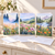 Wilflowers and Mountains Watercolor Greeting Card Set of 3