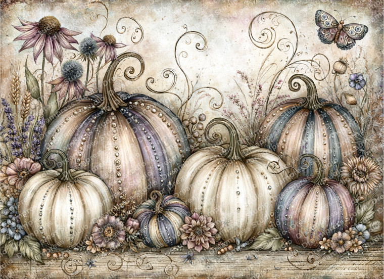 Whimsical Pumpkin Patch