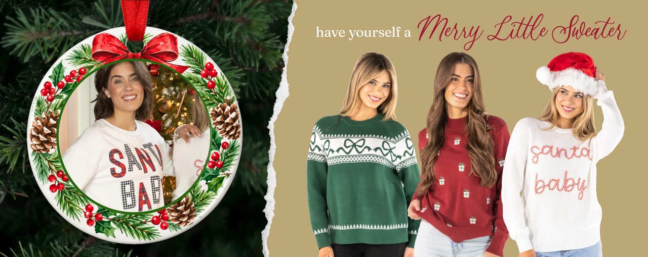Have yourself a merry little sweater