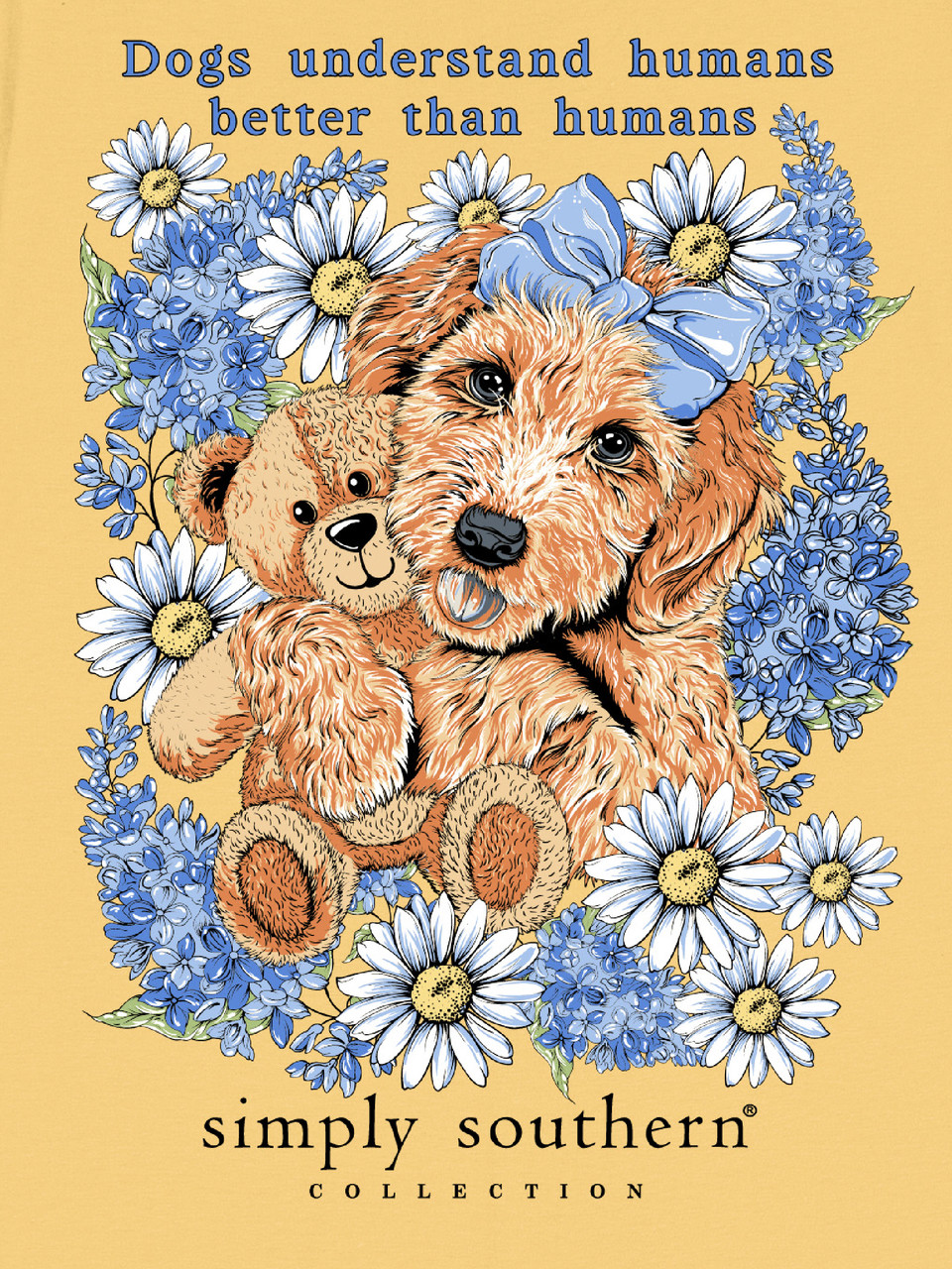 YTH-SS-DOGTEDDY-YLWHZ - Simply Southern