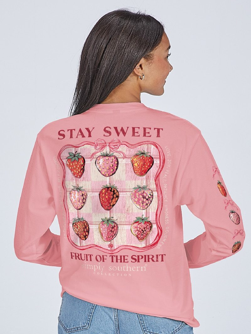 LS-STAYSWT-TEAROSE - Simply Southern