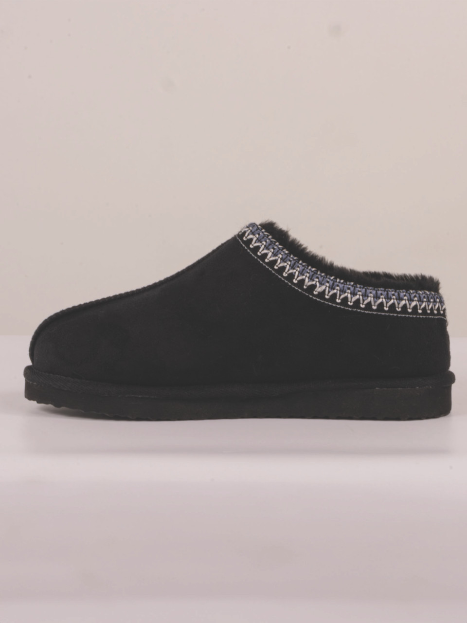 0225-SLIPPER-BLACK - Simply Southern