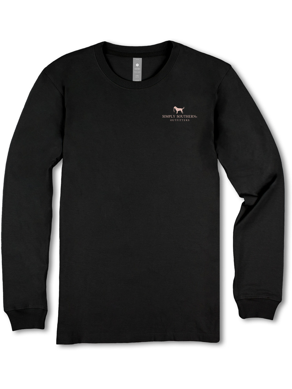 YTH-MN-LS-SWAMPDOG-BLK - Simply Southern