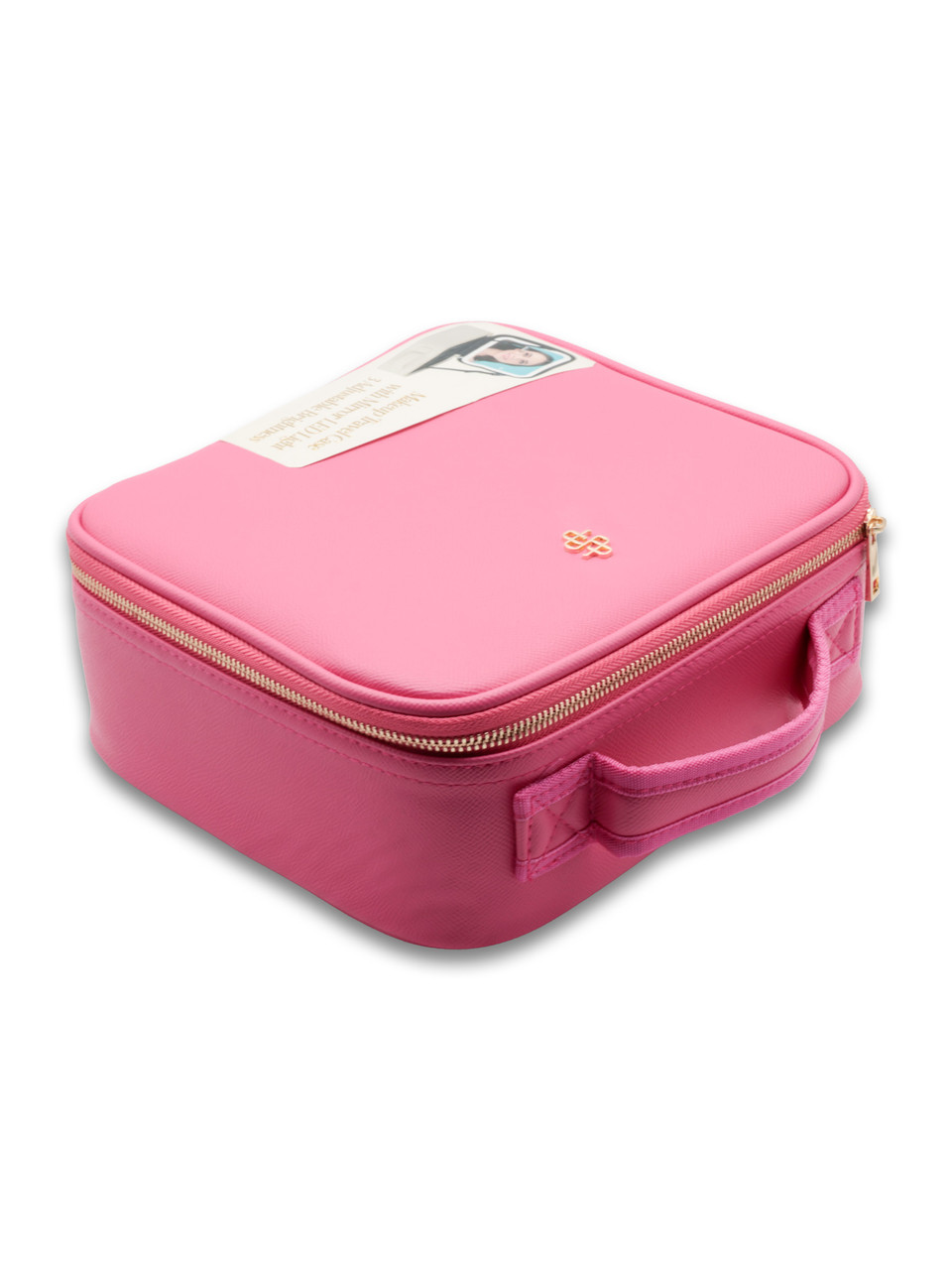 0126-BAG-LTHR-VGN-TRVL-PINK - Simply Southern