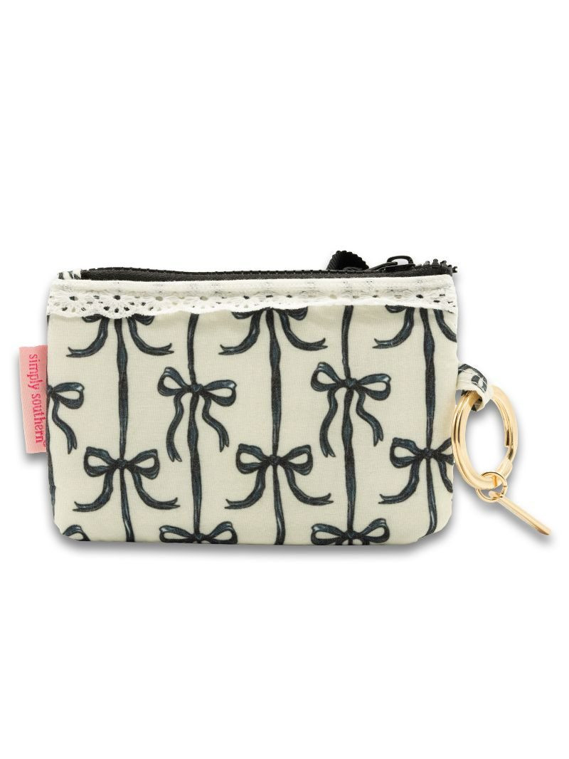 0126-BAG-IDWLT-LACE-BLKBOW - Simply Southern