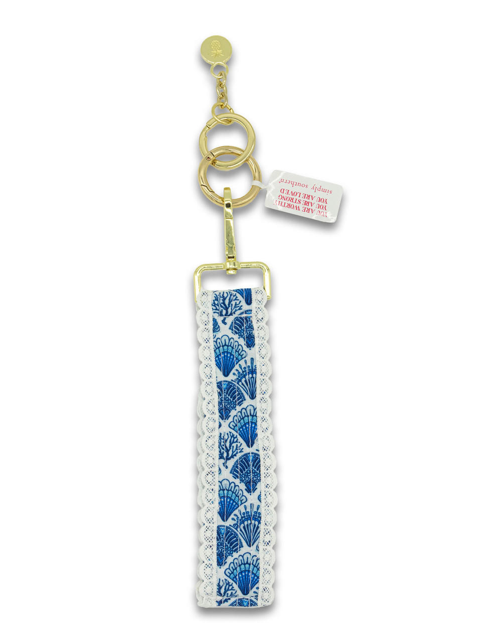 0126-KEYFOB-LACE-SCLPSHL - Simply Southern