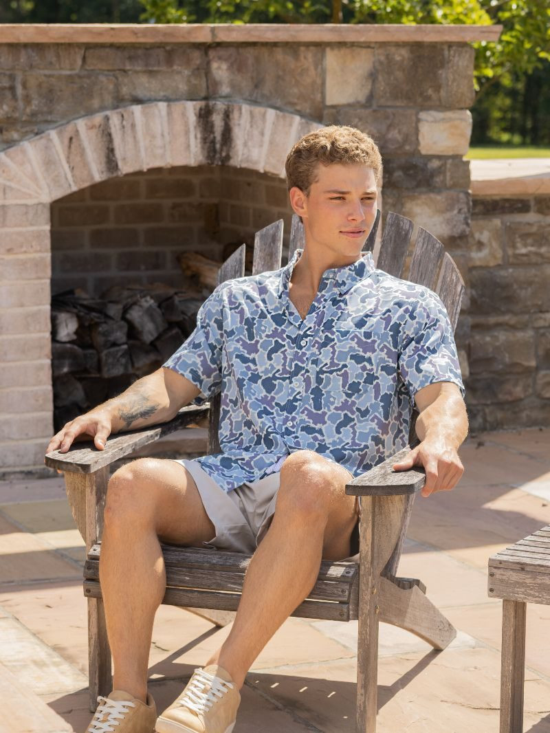 0126-MN-POLO-CAMO-BLUCMO - Simply Southern