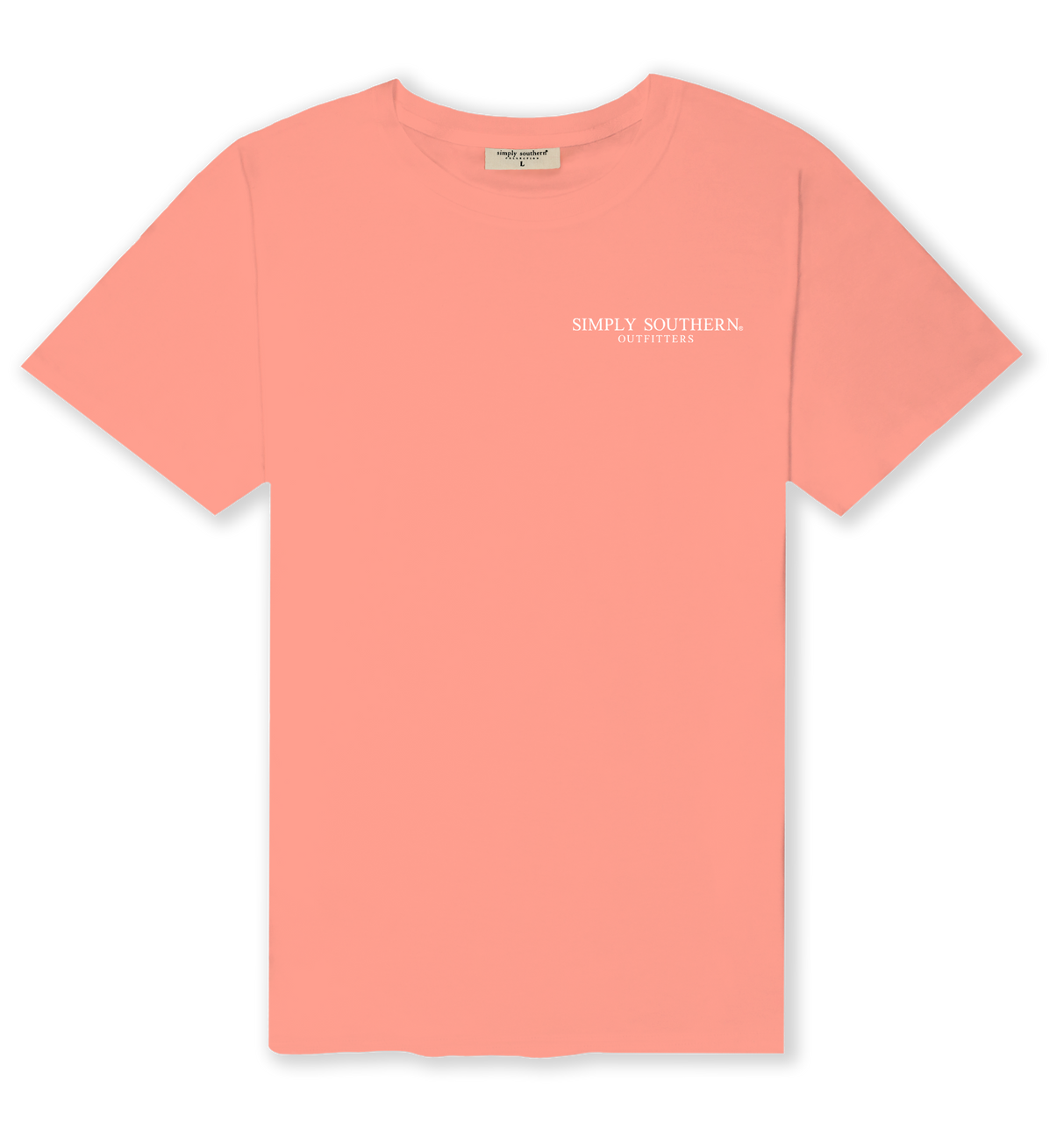 BrazilMD short t-shirt - Peach Nectar