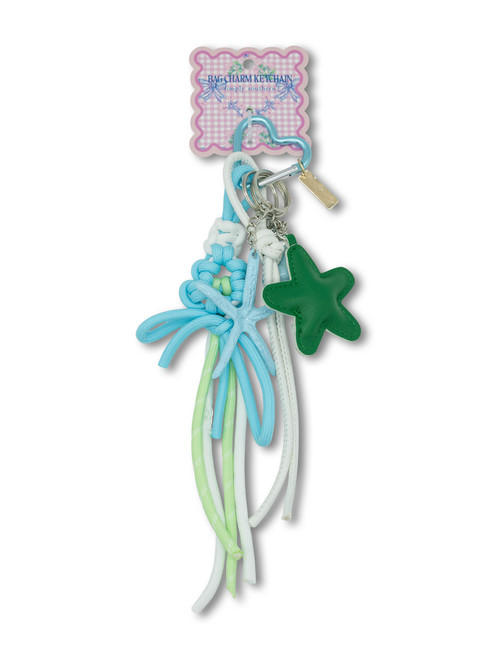 0126-BAG-CHARM-SUMMER-STARGRN