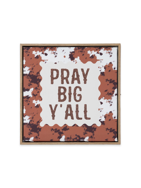 0226-DECOR-CNVS-BARN-PRAYBIG 10x10 inch