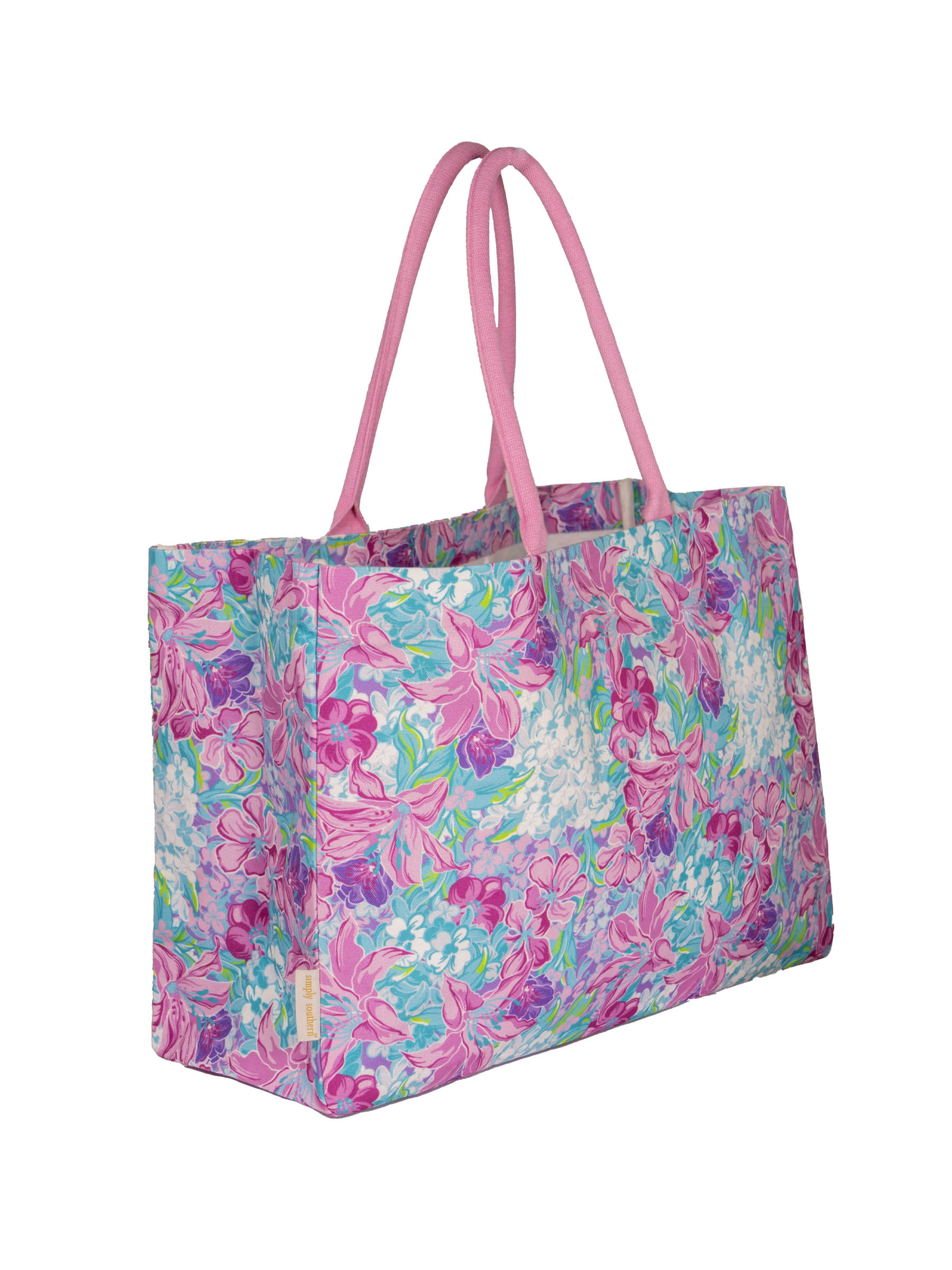 Simply Southern Quilted Tote Black Bow main image 1