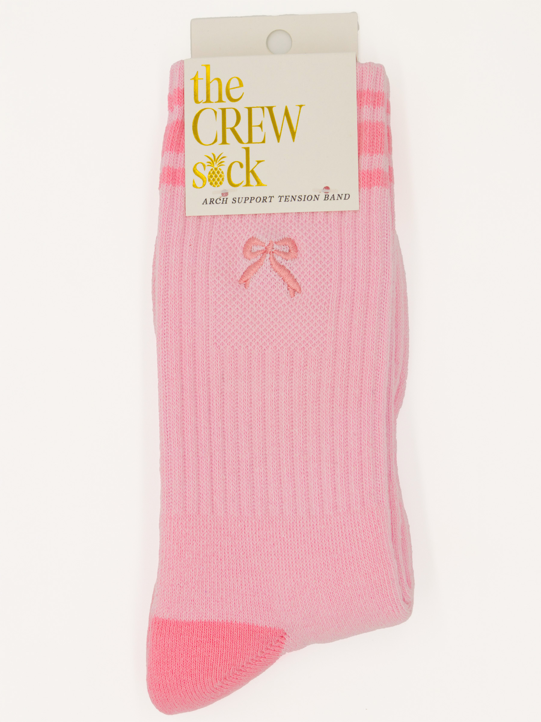 0225-SOCK-CRW-EMB-SMALLBOW 0225-SOCK-CRW-EMB-SMALLBOW
