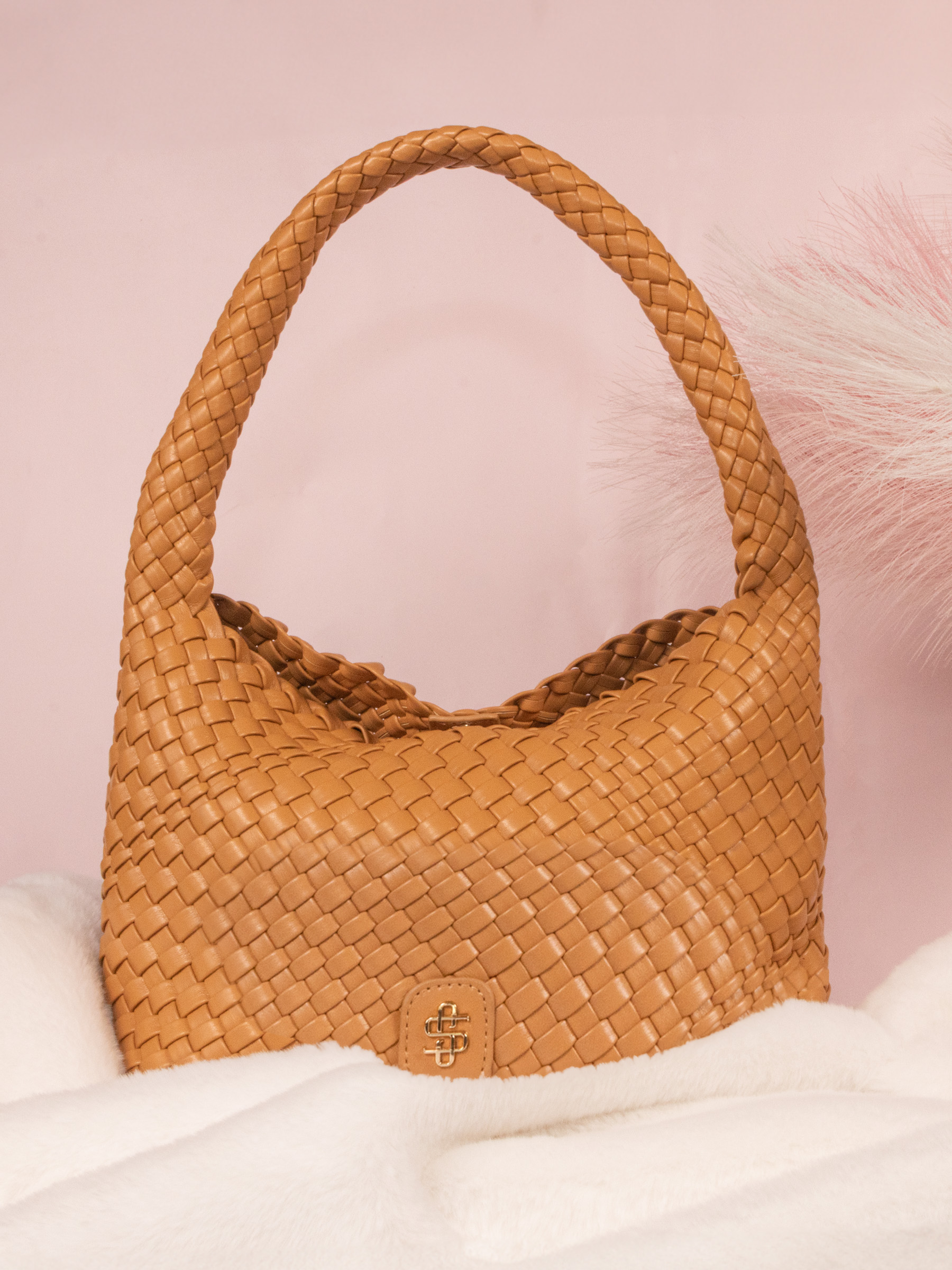 0225-BAG-LTHRBRD-KNT-COCO - Simply Southern