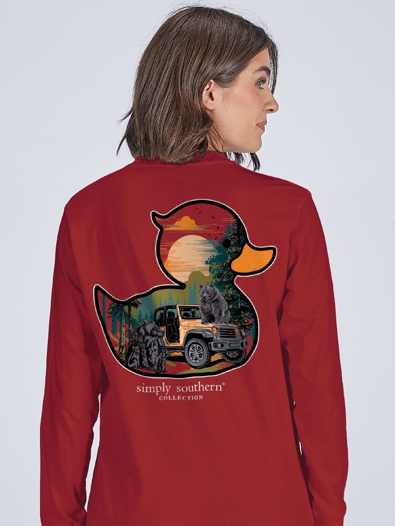 LS-DUCKBEARS-CARMINE