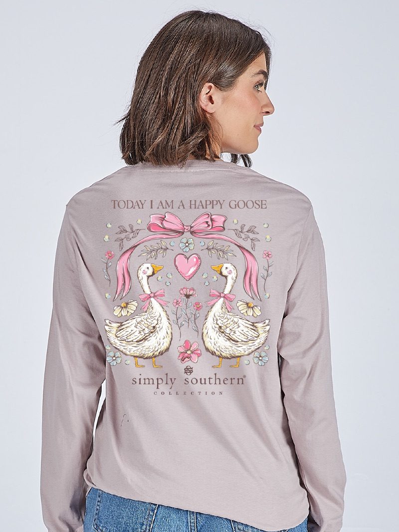 YTH-LS-HAPPYGOOSE-DRFTWD - Simply Southern