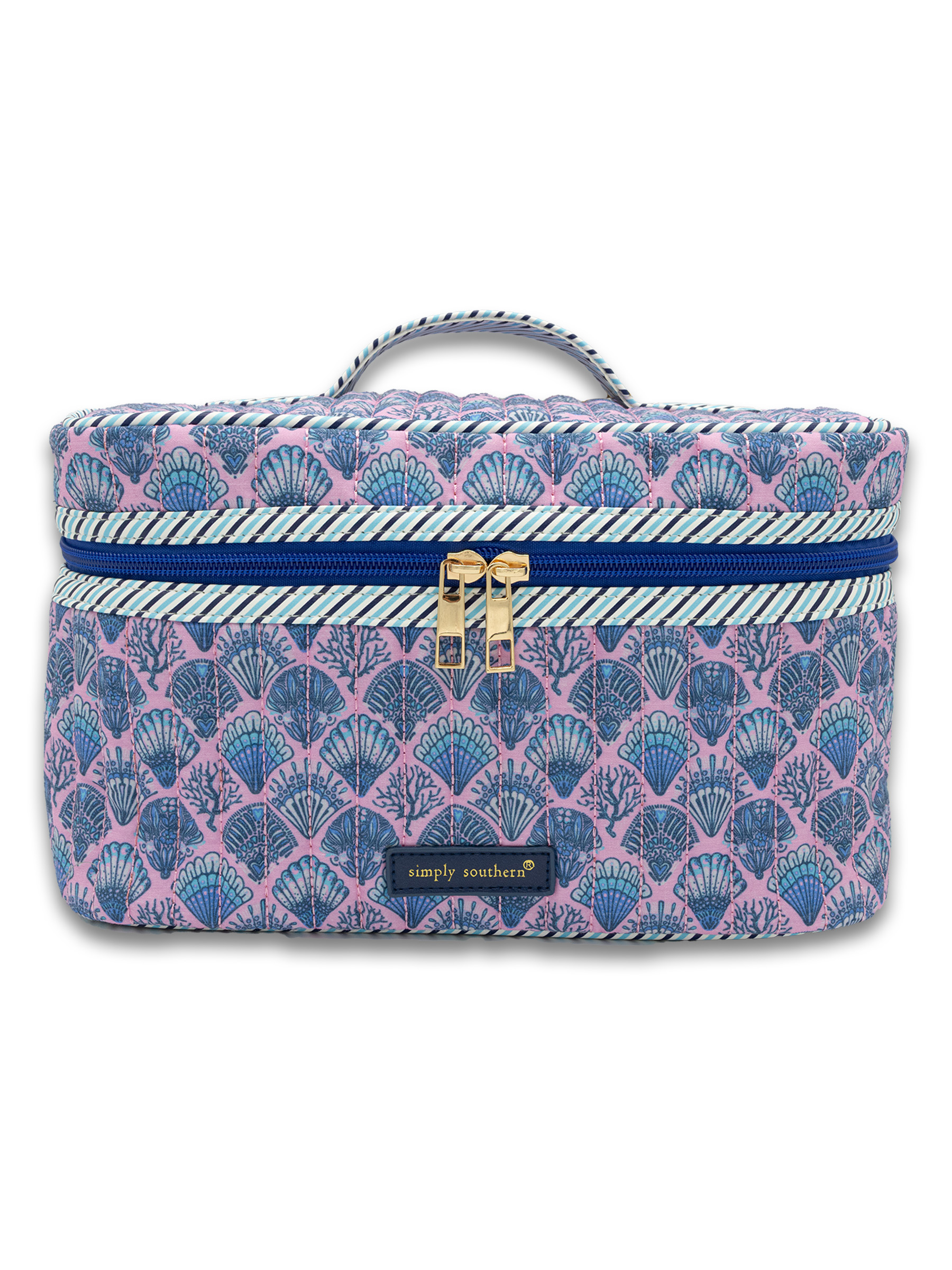 【s ページ】Quilted Carry on Tote 0126-BAG-QLTD-TOTE-SCLPSHL - Simply Southern