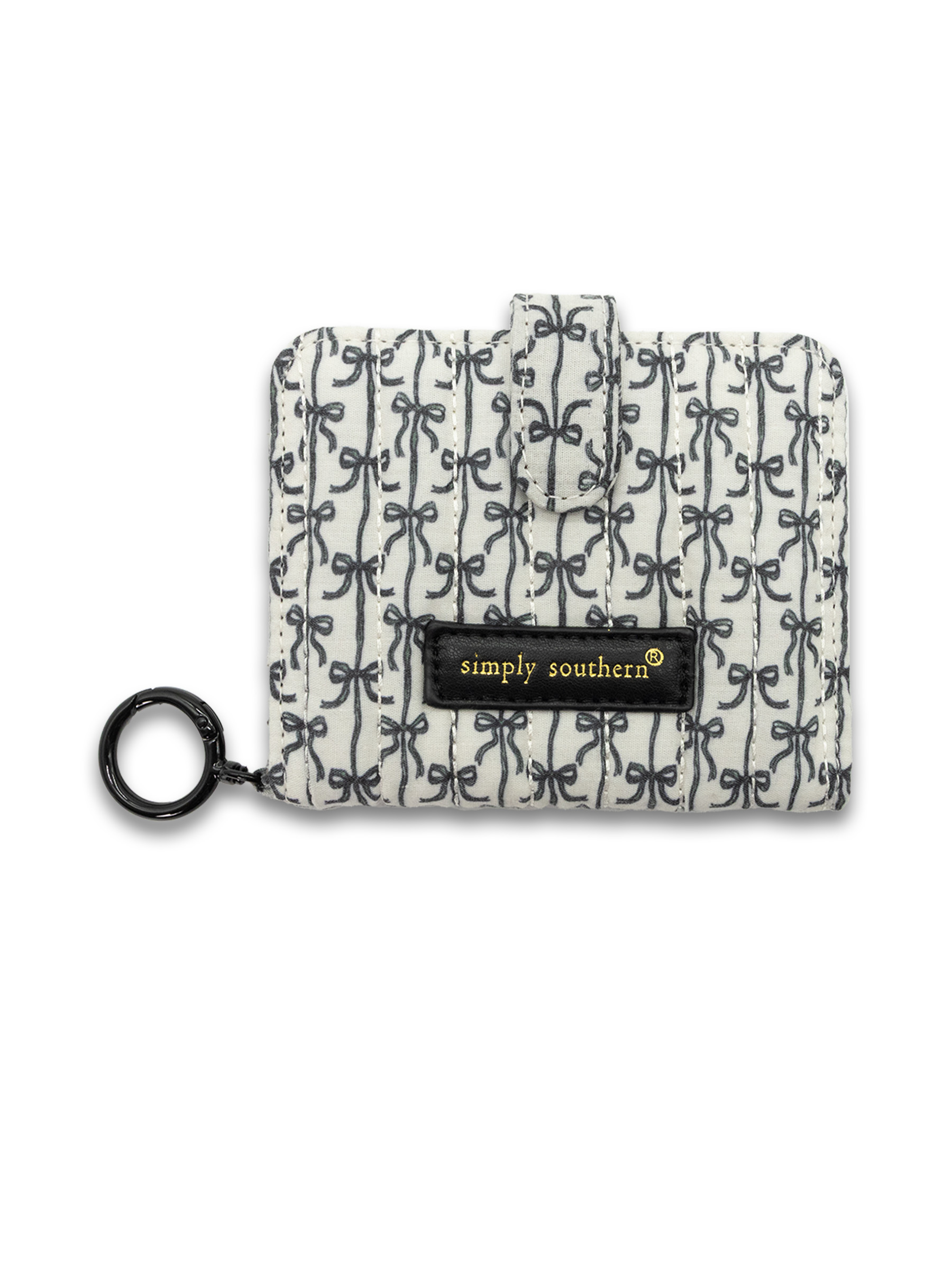 0126-BAG-IDWLT-LACE-BLKBOW - Simply Southern