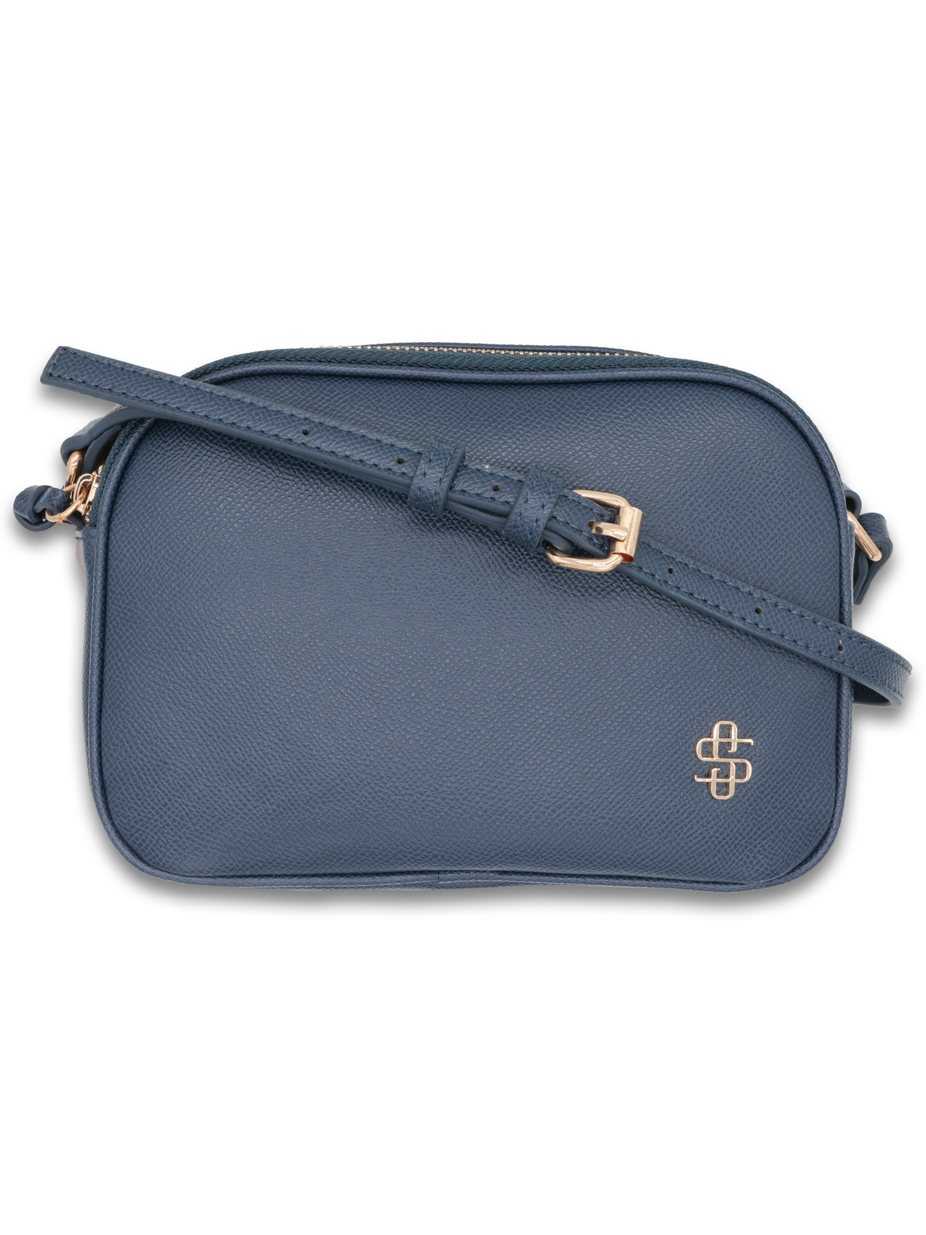 0126-BAG-LTHR-VGN-TOTE-NAVY - Simply Southern