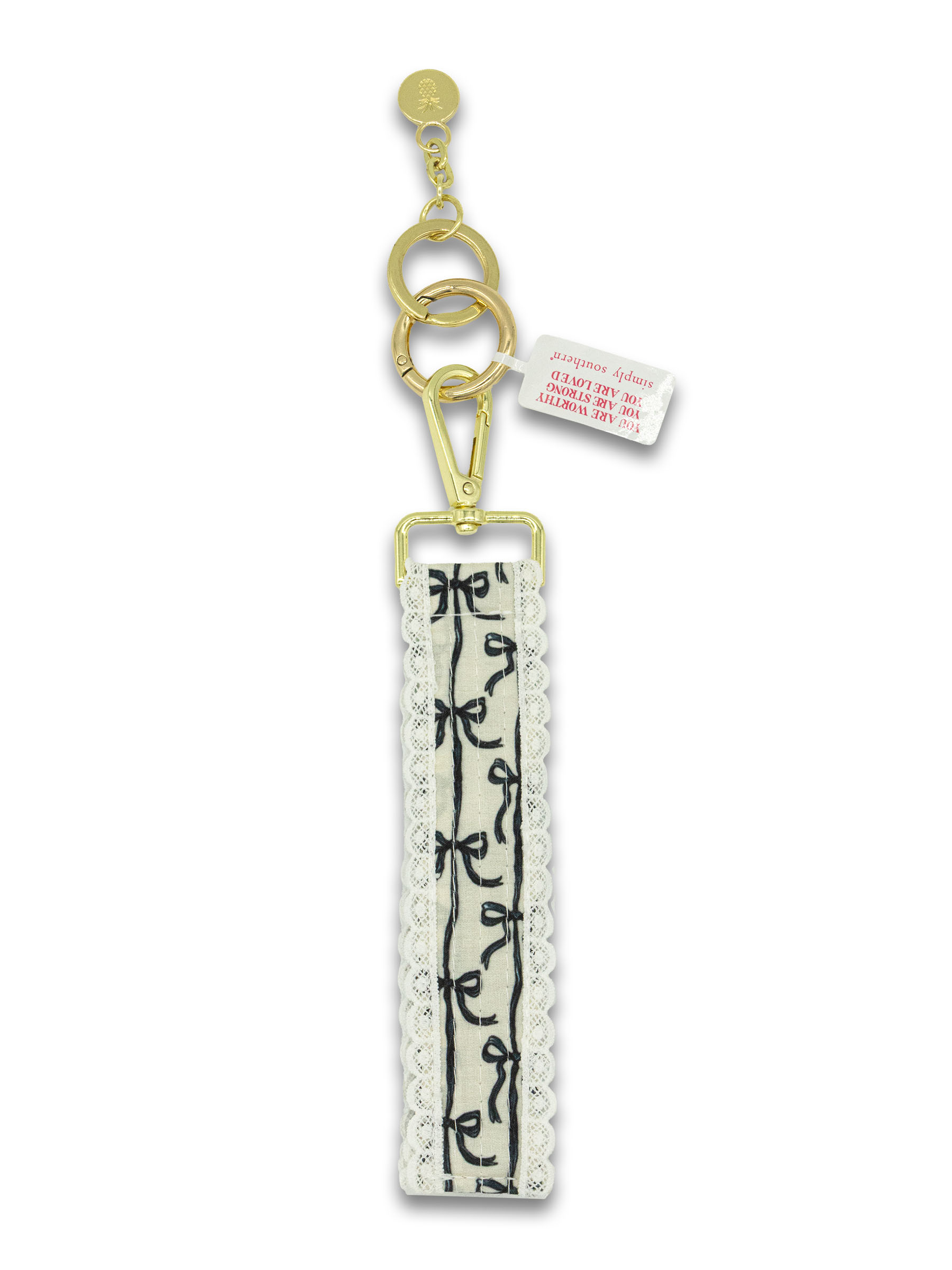 0126-KEYFOB-LACE-BLKBOW