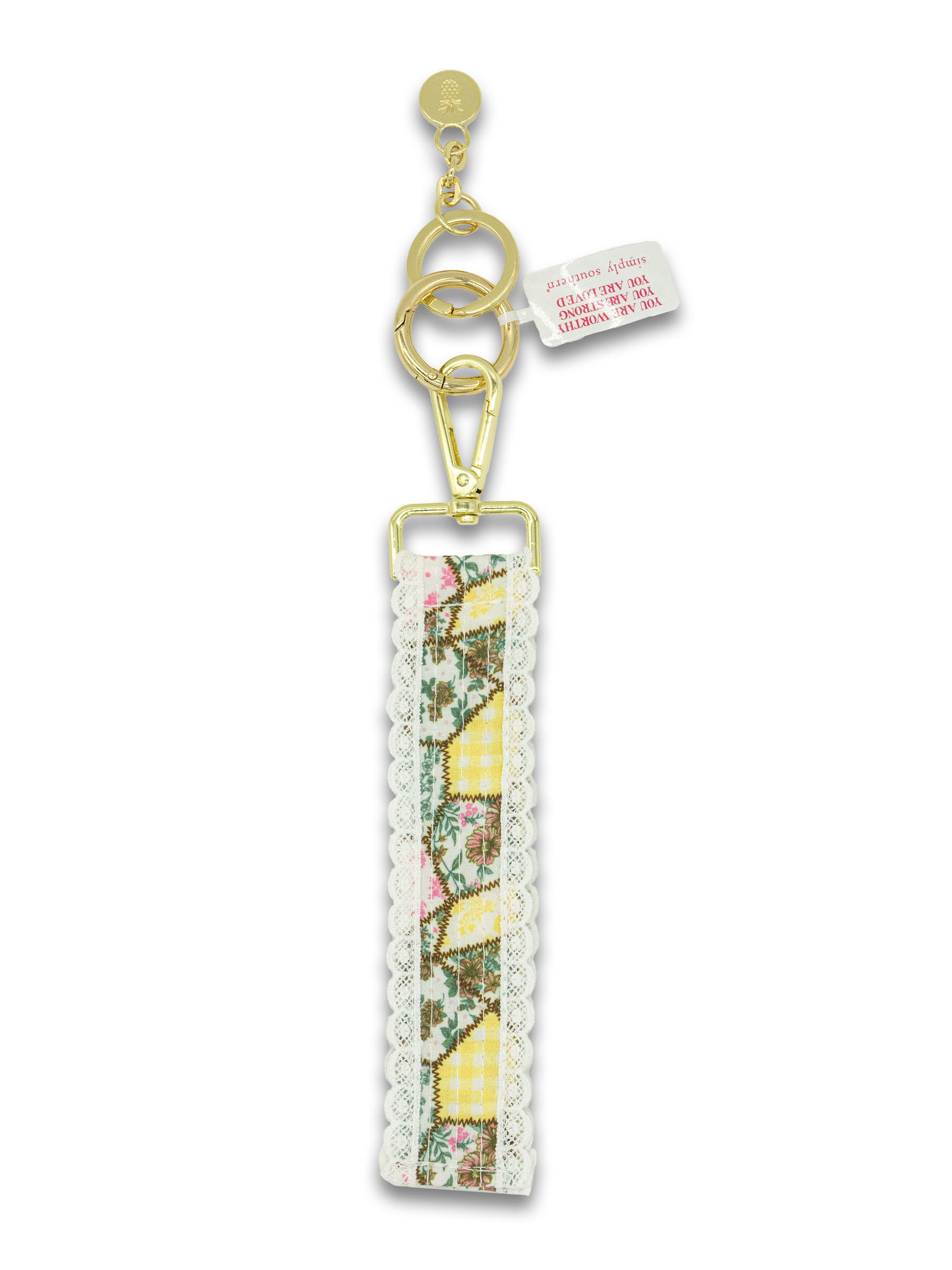 0126-KEYFOB-LACE-YLWPTCH